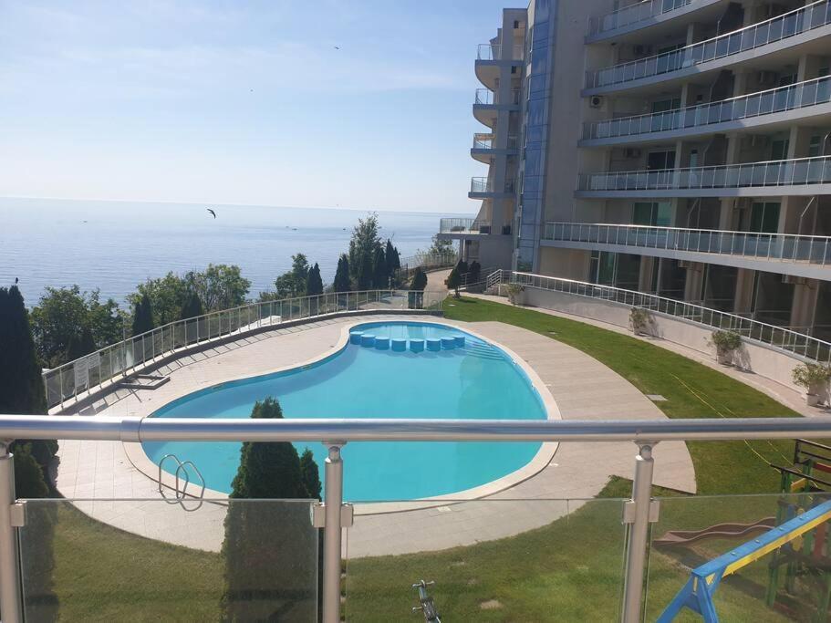 Studio Silver Terace With Sea View For 4 Person Byala  Εξωτερικό φωτογραφία