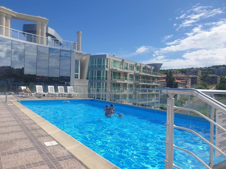 Studio Silver Terace With Sea View For 4 Person Byala  Εξωτερικό φωτογραφία